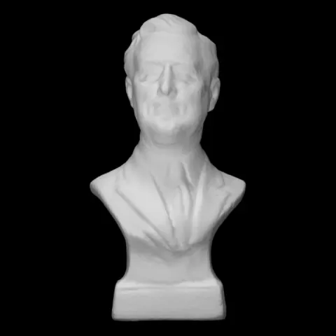 Boardwalk Souvenir - Bust of FDR by Santa Cruz Museum of Art and History