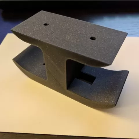 Headphone under desk hook mount by Matt Bartel