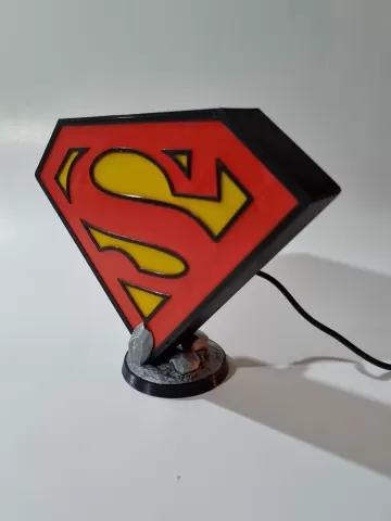 Superman Lamp - 3D2Colombia