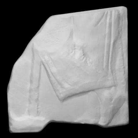 Parthenon Frieze _ East III, 19 fragment by Scan The World