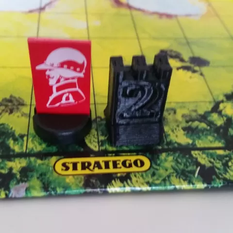 Stratego sapper piece by Thomas Vittrup Bærentsen
