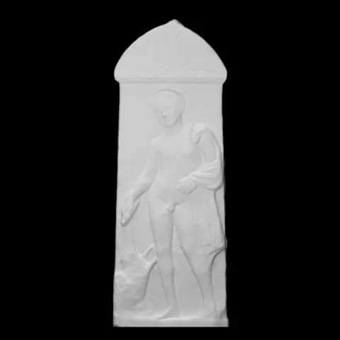 Grave stele with base by Scan The World