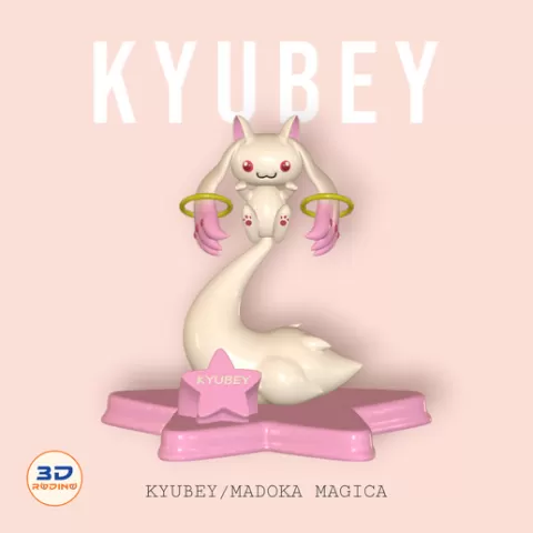 Kyubey from Madoka Magica - Kyubey from Madoka Magica
