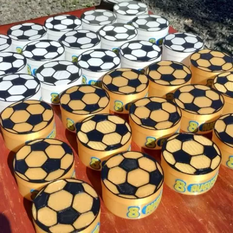 soccer ball box