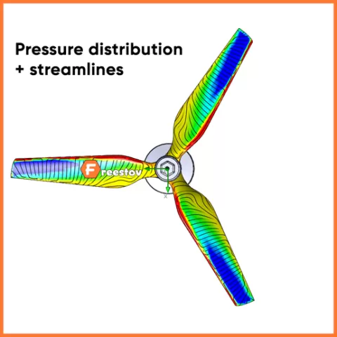 PROPELLER 9X5X3 SIMULATION (STEP & STL)