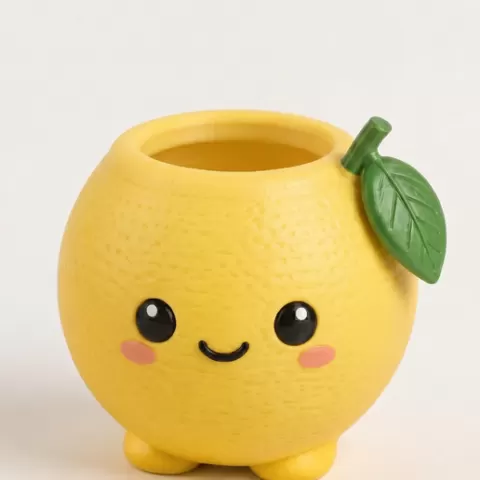Cute Lemon Planter