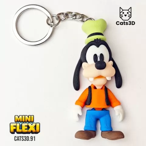 Goofy - Mini Flexi Keychain