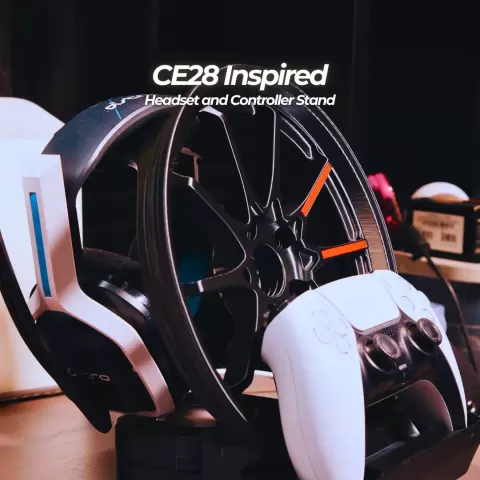 CE28 Inspired Headset & Controller Stand