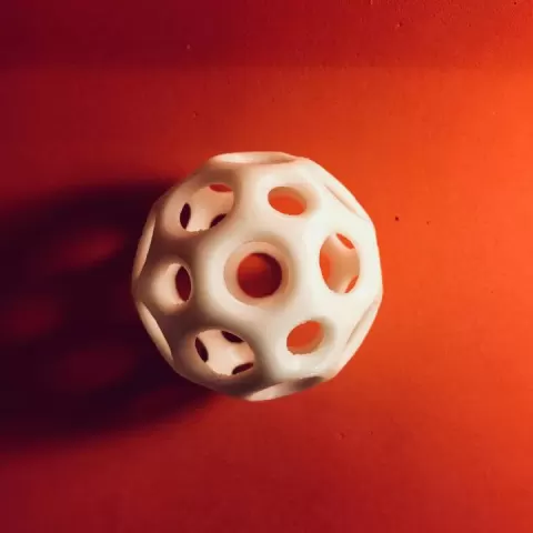 Moon bauble by Nikol Sisane