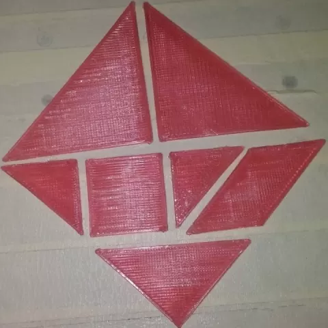 Tangram puzzle by Anant Bhat