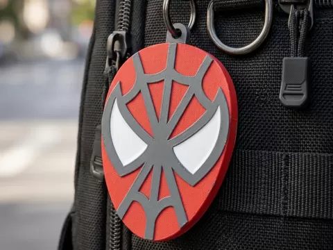 Keychain-spiderman