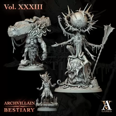 Archvillain Bestiary Vol. XXXIII by Archvillain Games