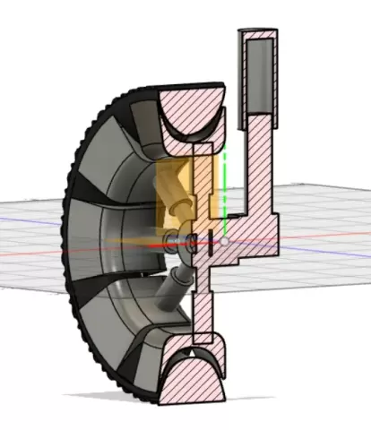 mars rober wheels - gon