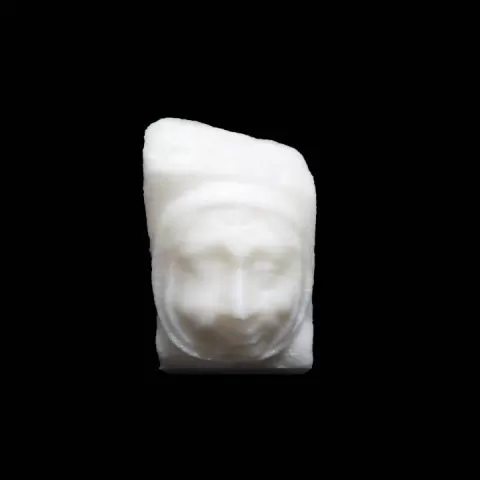 Corbel in the shape of a woman's head by Scan The World