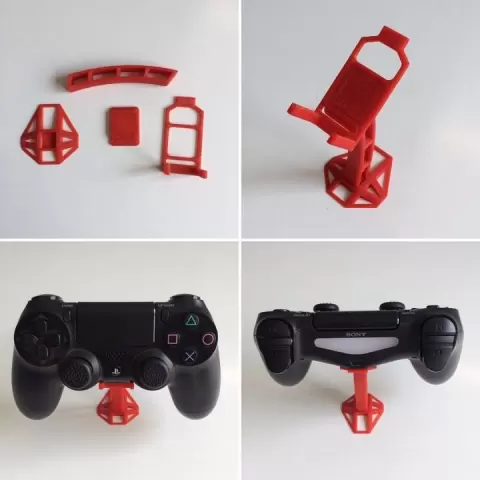 4 Part Dualshock Support by OLBA 3D Printing