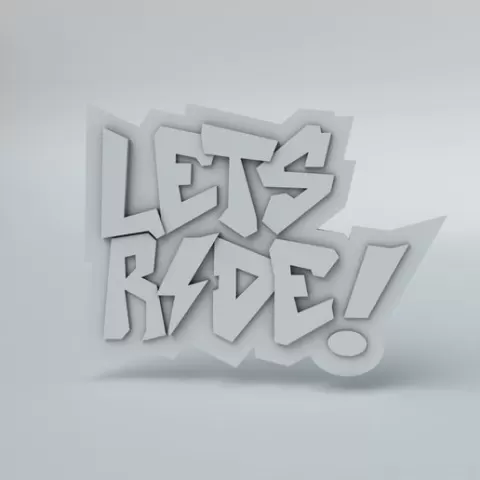 Lets Ride logo