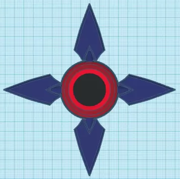 Ninjas star fidget spinner