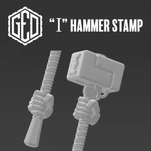 I Hammer Stamp