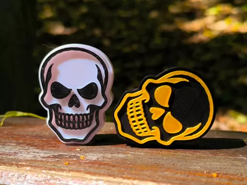 Skull Fidget Clicker