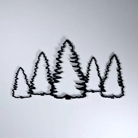 Winter Trees Art