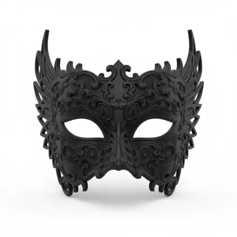 Angel, mask, cosplay, wearable, costume, face, helmet, disguise, fantasy, prop, collectible
