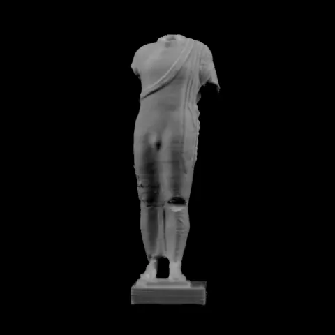 Funeral statue of Noble Etruscan at The Ny Carlsberg Glyptotek in Copenhagen, Denmark by Marchal Geoffrey