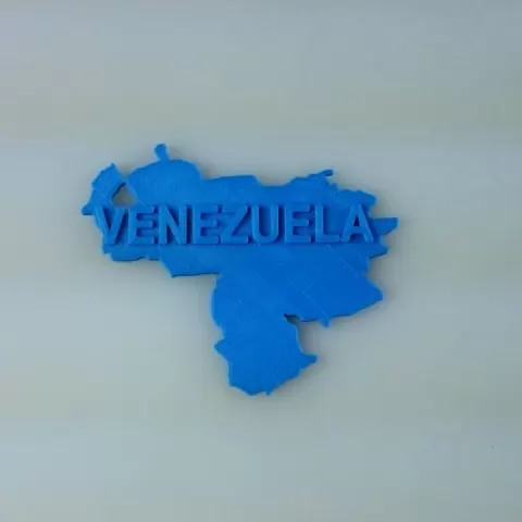 Map of Venezuela by Deepak Devmore