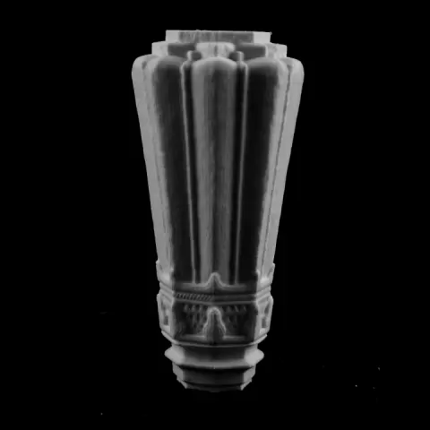 Muslim funeral stele II at the Guimet museum, Paris by Scan The World