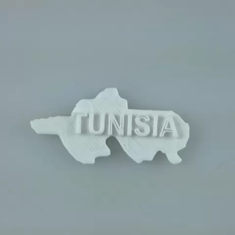 Map of Tunisia by Deepak Devmore