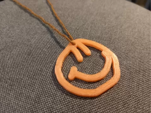 Keychain "BE HAPPY"