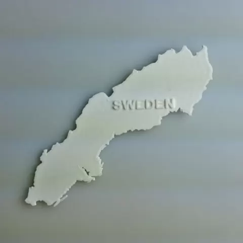 Map of Sweden by Deepak Devmore