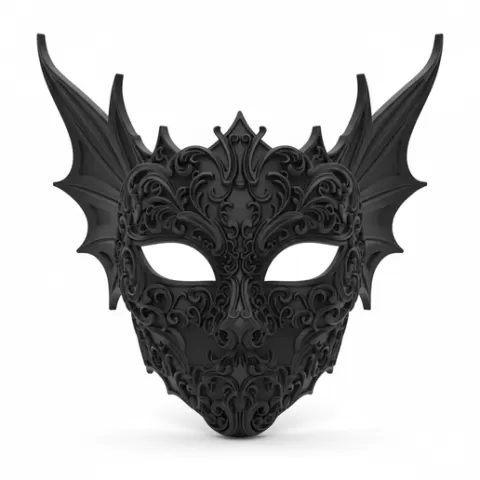 Bat, mask, cosplay, wearable, costume, face, helmet, disguise, fantasy, prop, collectible