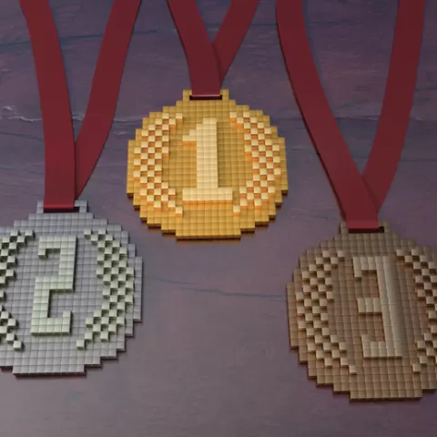 8-BIT medals