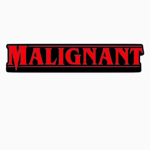 MALIGNANT Logo Display by MANIACMANCAVE3D