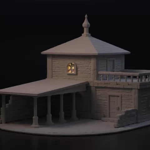Blacksmith's house by Xardas