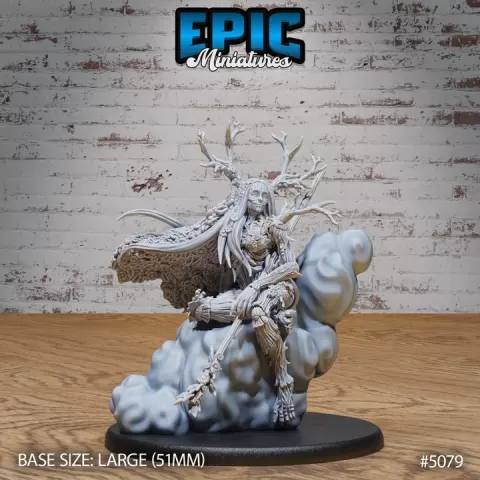 Treant Female Rest / Twig Creature / Branch Beast / Woodland Guardian / Forest Spirit / Sentient Tree / Nature Guard / Swamp Army by Epic-Miniatures