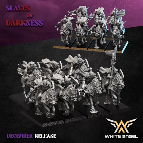 SILENT RIDER - SLAVES OF DARKNESS (DECEMBER 2024 RELEASE) (ELF FROM DARK ELVES) by WHITE ANGEL GAMES, S.L.