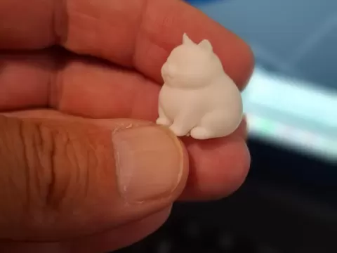 Mini Cat – Tiny Cute Cat Figurine | No Support