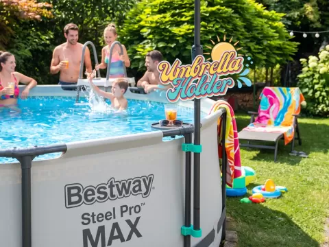 Bestway Steel PRO Max - Schirmhalter Mehrteilig
