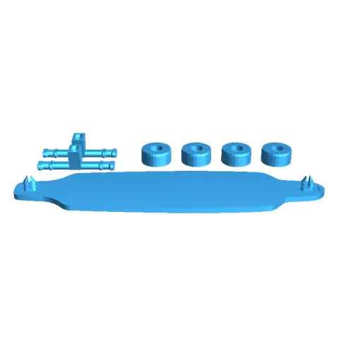 Longboard Fingerboard - Immortal1
