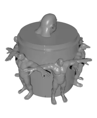Pot protector hulk.stl
