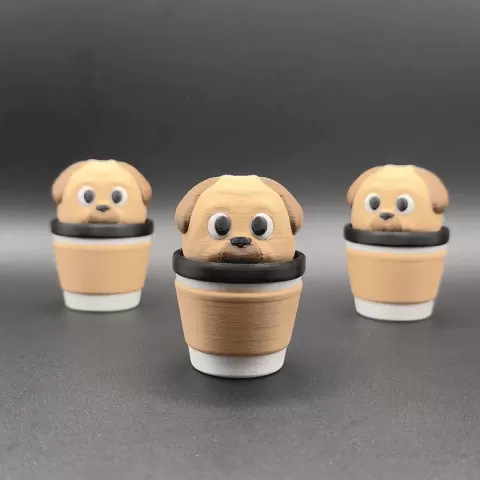Takeaway Dog Fidget Clicker