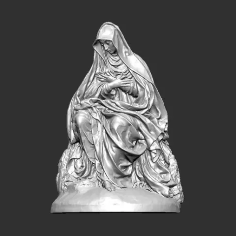 Saint Virgin Mary statue