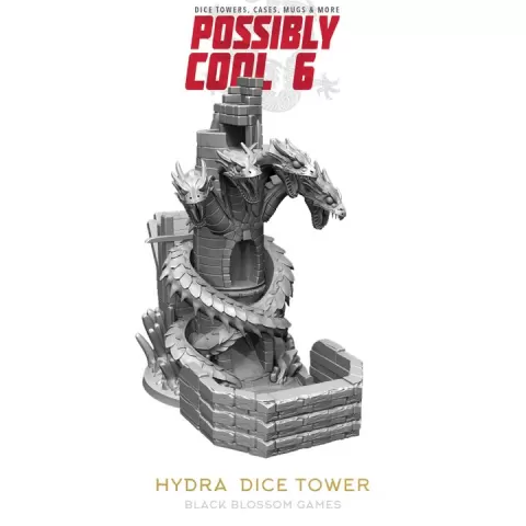 T6T06 Hydra Dice Tower :: Cool Dice Towers 6 :: Black Blossom Games by Black Blossom Games