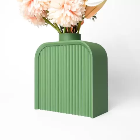 The Javo Vase, Modern and Unique Home Decor for Dried and Preserved Flower Arrangement | STL File