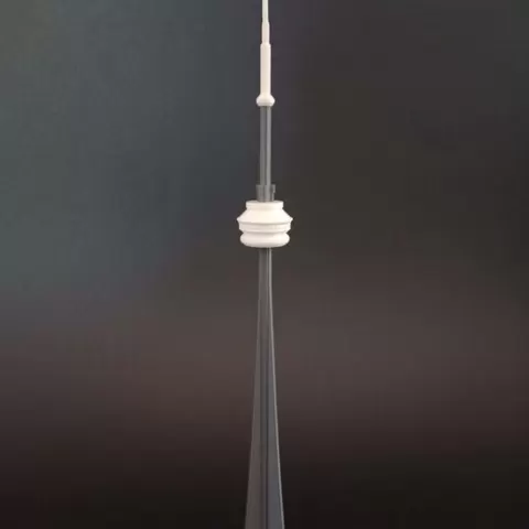 CN TOWER - SCALE 1 / 2000
