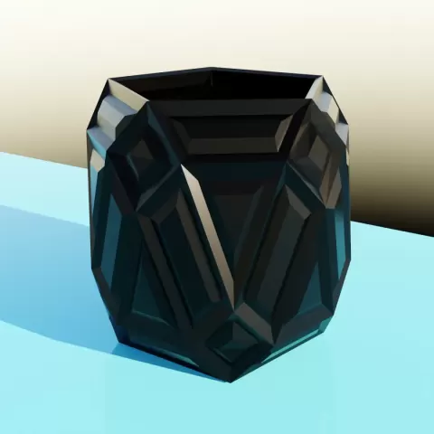 geometric planter - Dcubex studio