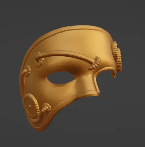Wearable Steampunk Mask - Edna Lab
