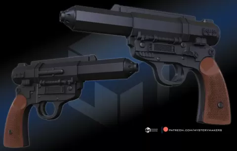 Captain Hayle’s blaster