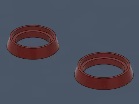 16mm and 19mm Power switch trim ring speaker build